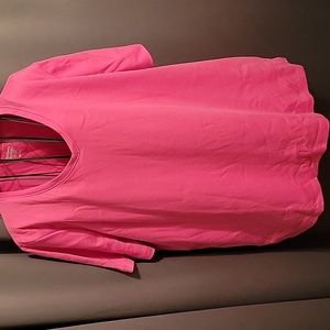NWT Kim Roger's Pink Tee XL